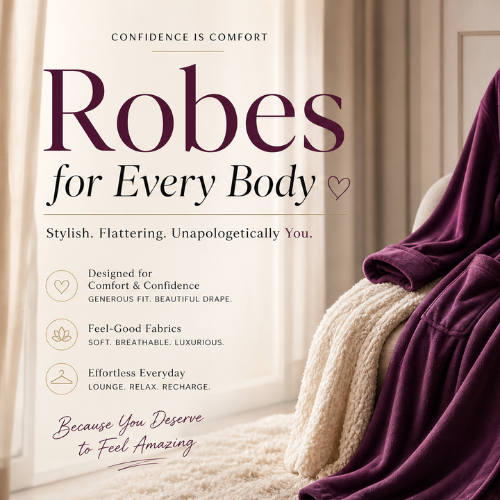 Plus Size Robe Guide: Soft Coverage, Belt Fit & Lightweight Fabrics