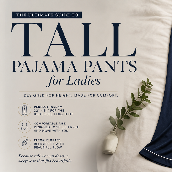 Tall Pajama Pants for Ladies: How to Find the Right Inseam & Rise