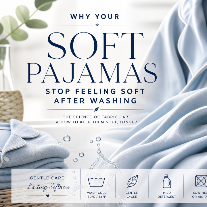 Why Soft Pajamas Stop Feeling Soft: A Washing and Care Guide