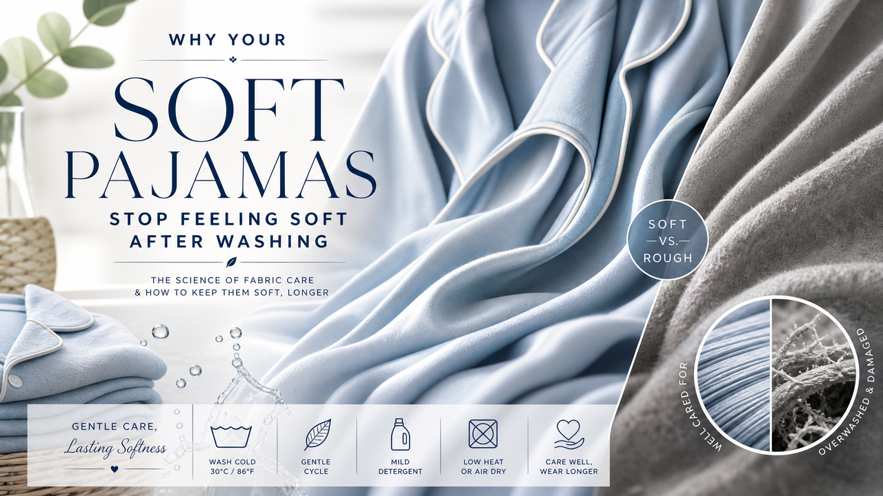 Why Soft Pajamas Stop Feeling Soft: A Washing and Care Guide
