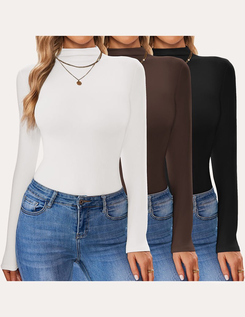 3 Pack Turtleneck Thermal Undershirts (US Only)