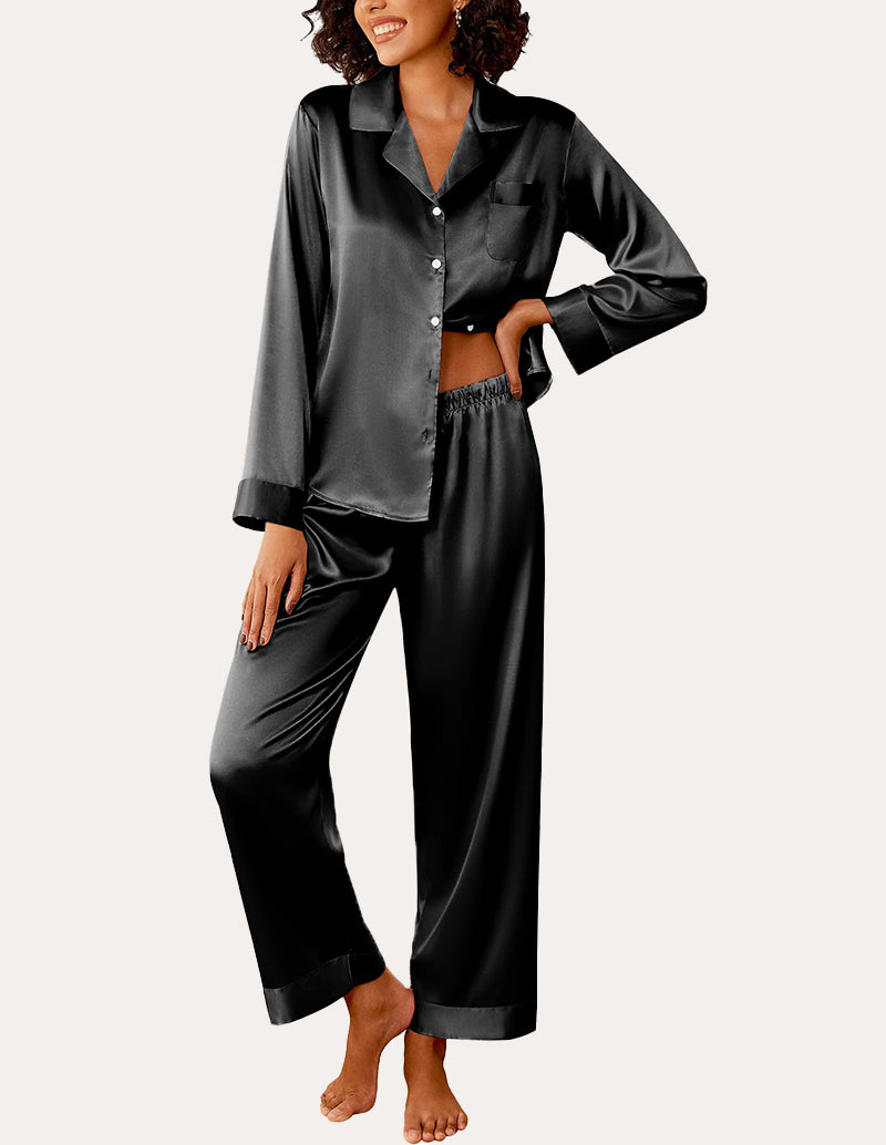 Comfy Silk Satin Pajama Set (US Only)