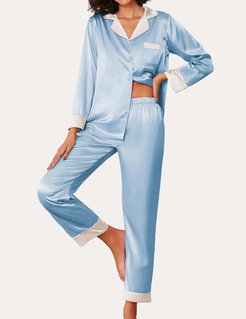 Comfort Silk Satin Pajama Set (US Only)