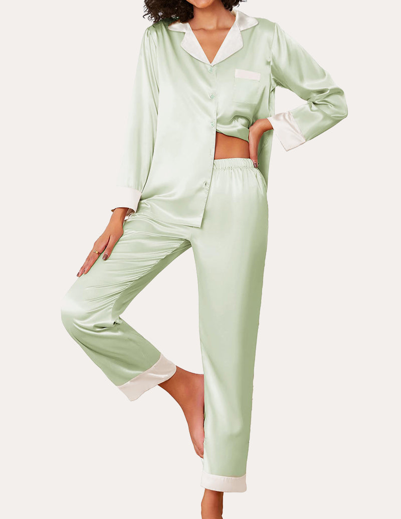 Comfort Silk Satin Pajama Set (US Only)