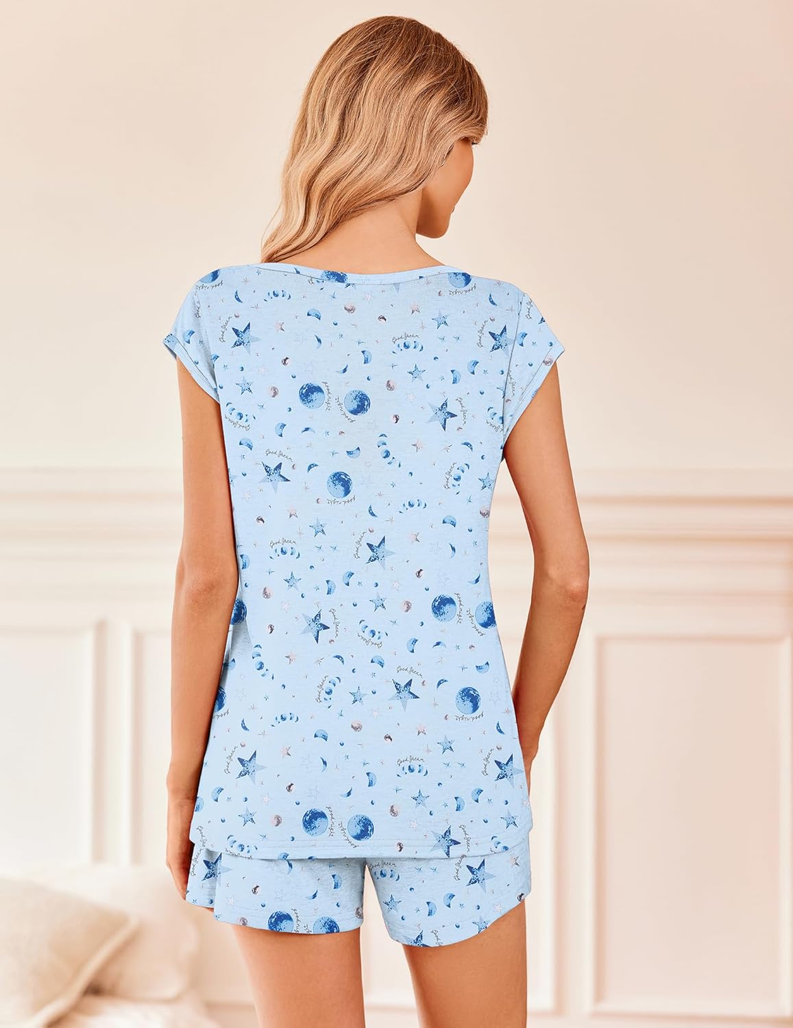 Ekouaer Pajama Sets 2 Piece Lounge Sets