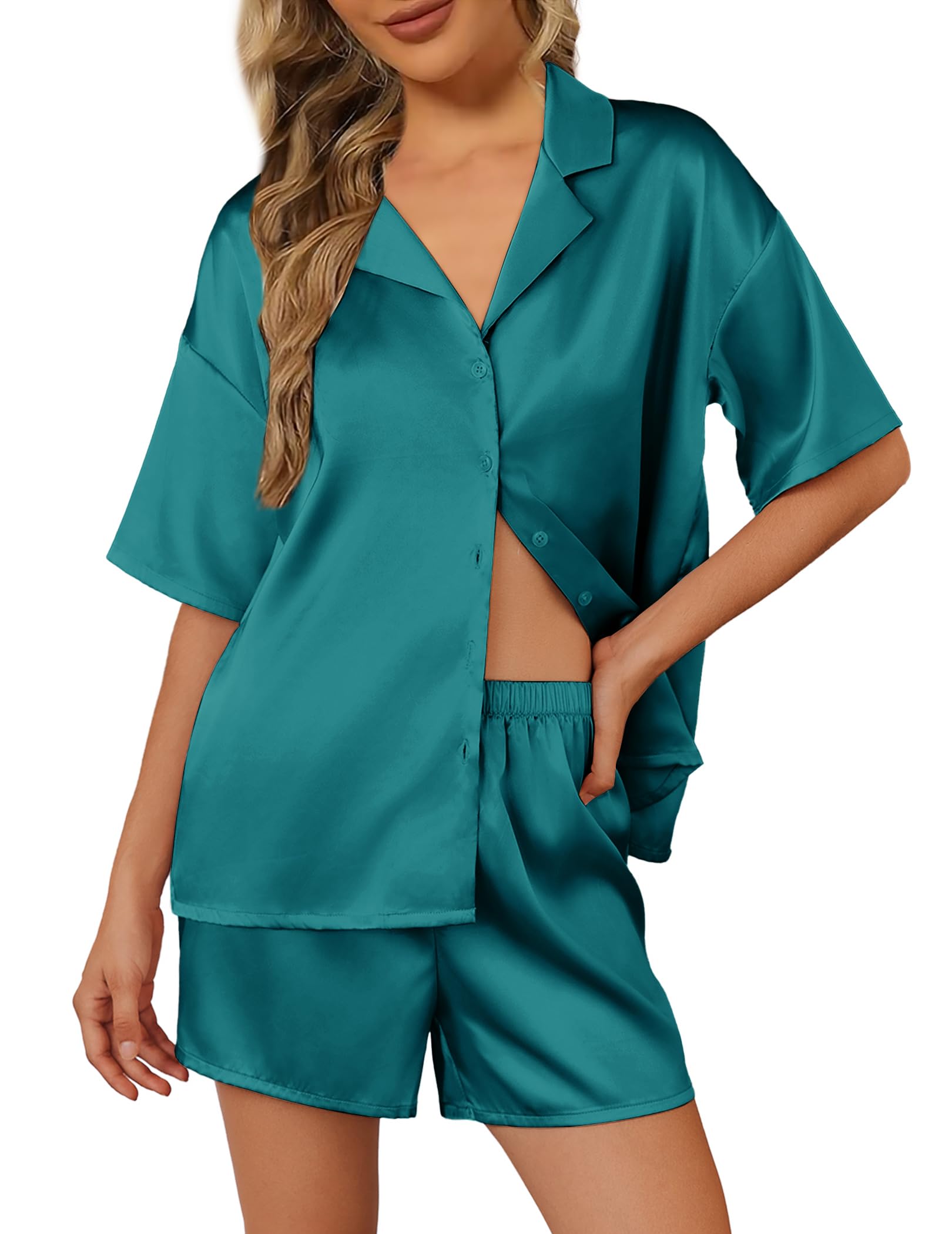 Classic Satin Loungewear Pyjama Set