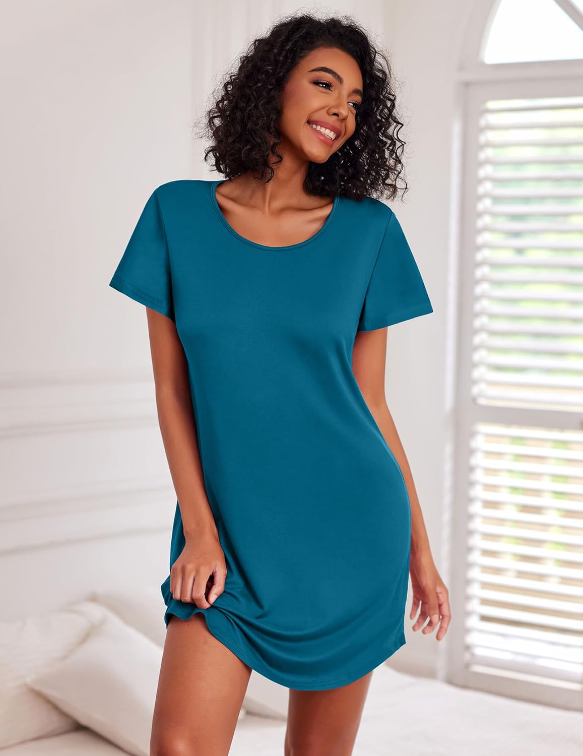 Cotton 3 Pack Night Gown Print Sleepwear Dress