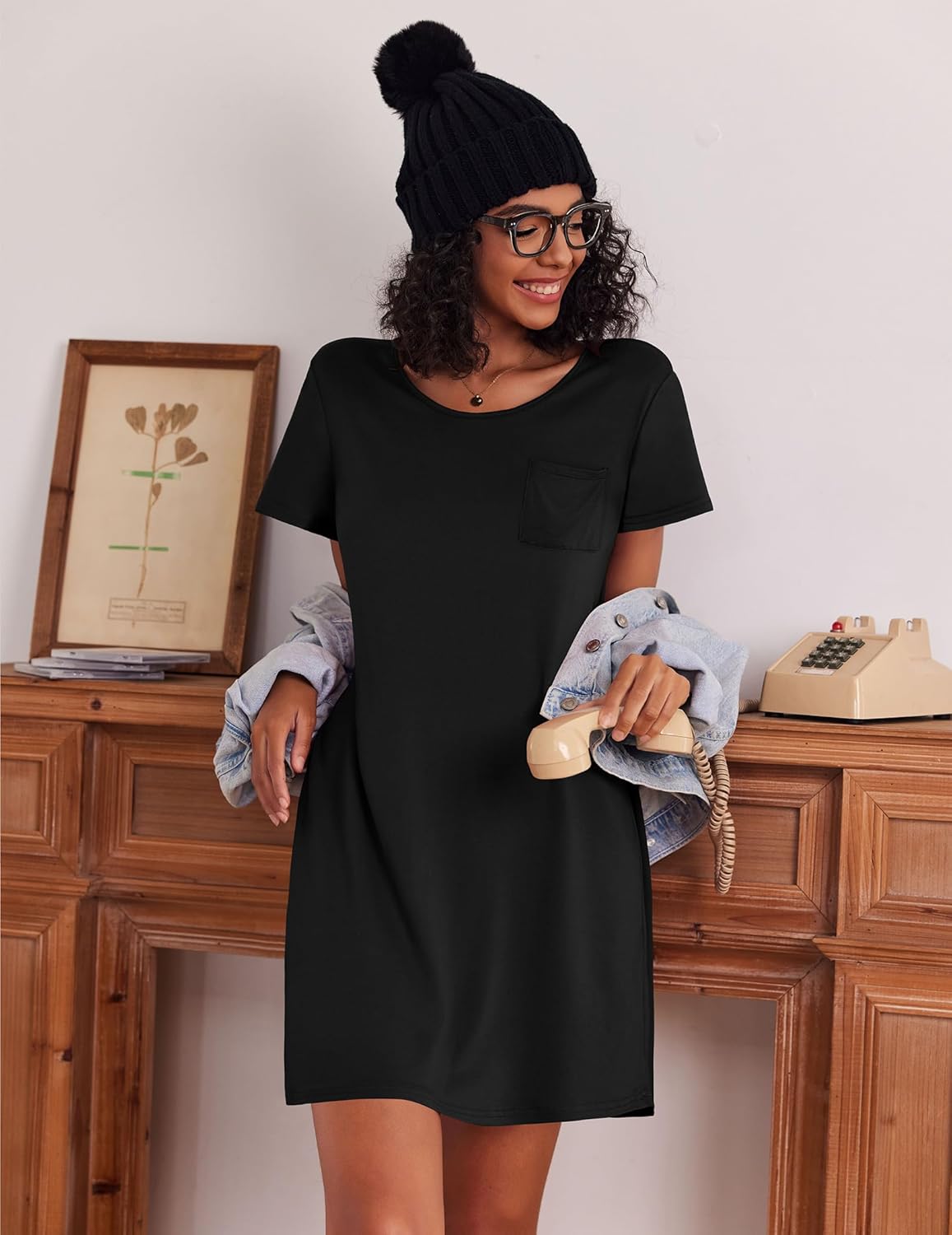 Cotton 3 Pack Night Gown Print Sleepwear Dress