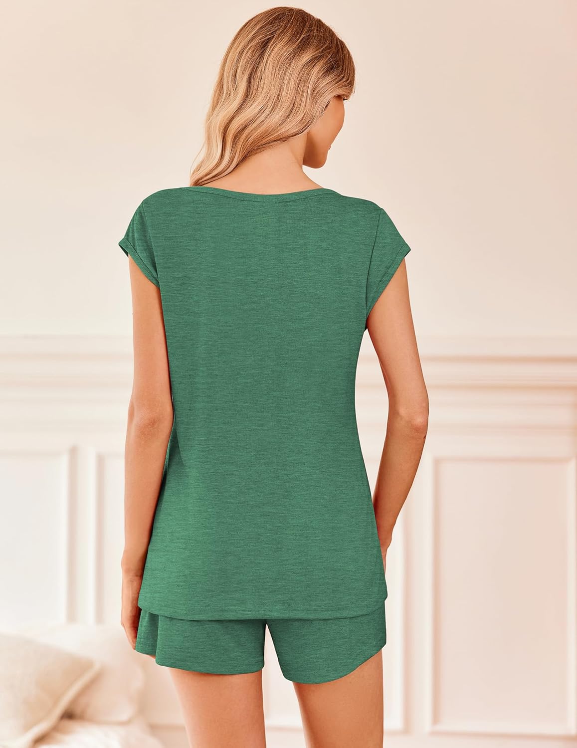 Ekouaer Pajama Sets 2 Piece Lounge Sets