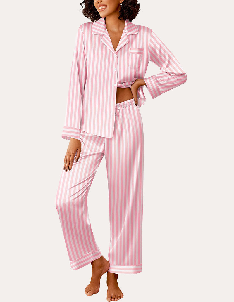 Comfy Silk Satin Pajama Set (US Only)