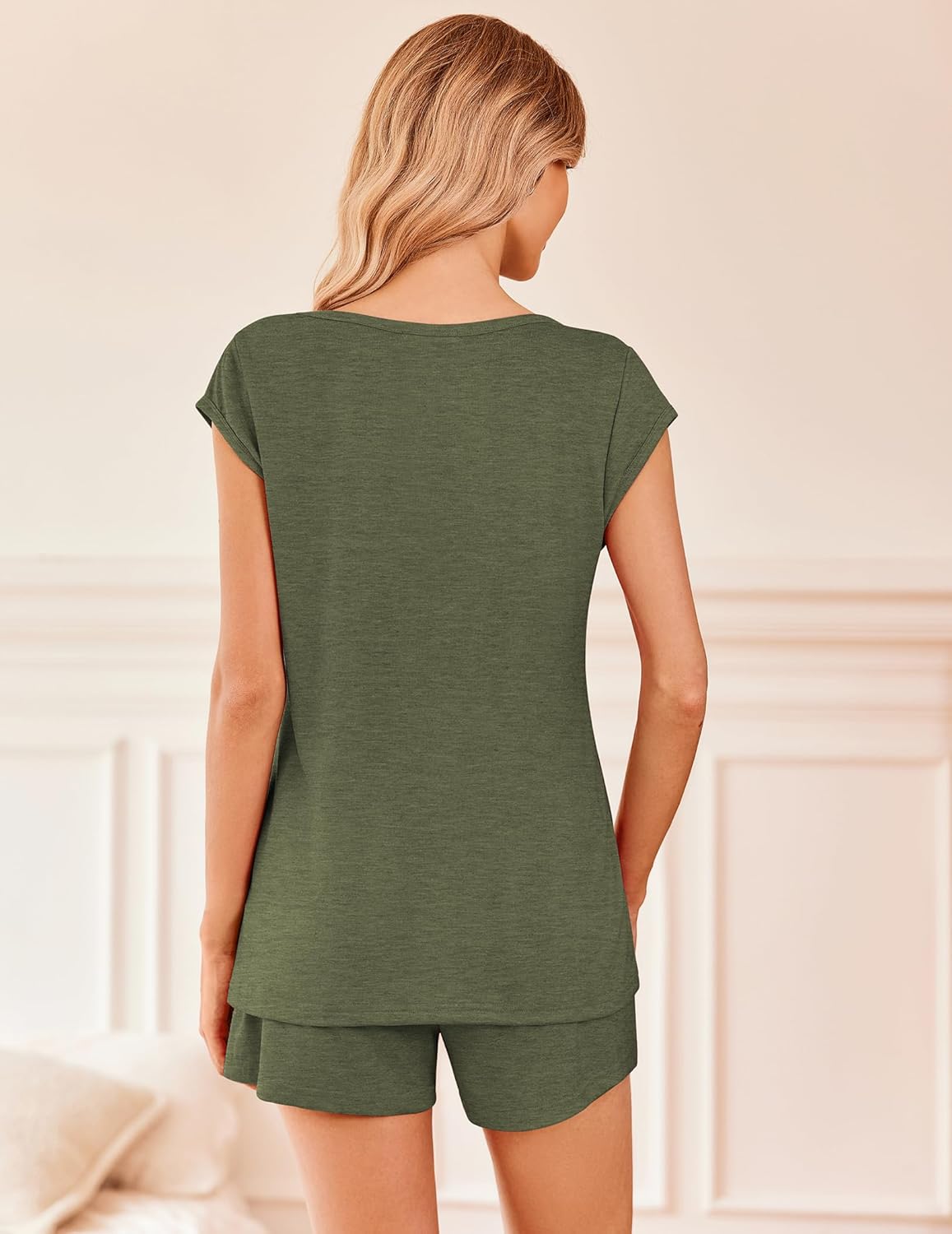 Ekouaer Pajama Sets 2 Piece Lounge Sets