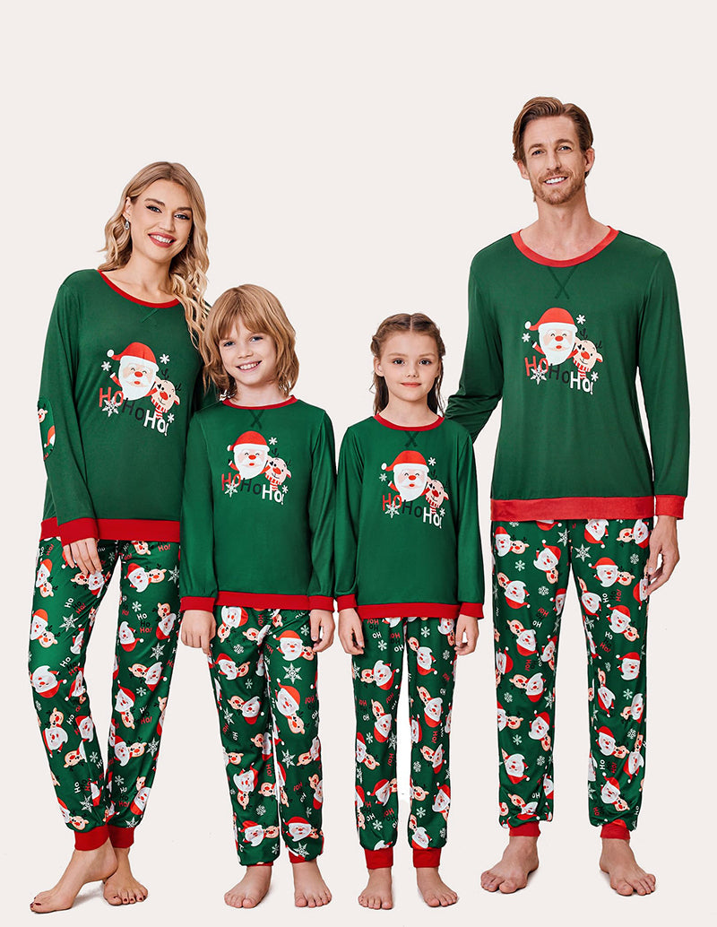 Ekouaer Christmas Soft Pajamas Set