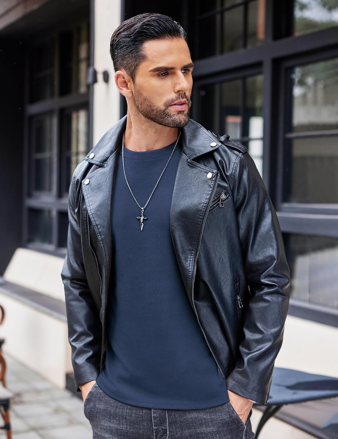 Mens Long Sleeve Fleece Thermal Sweatshirts