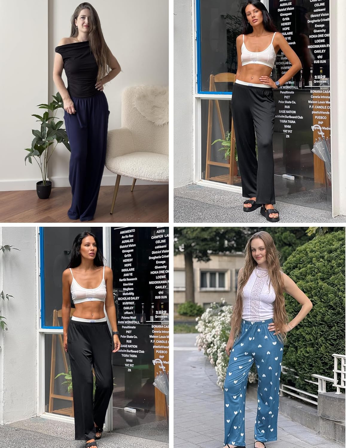 Teddy Pajama Pants Soft Comfy Sleep Bottoms