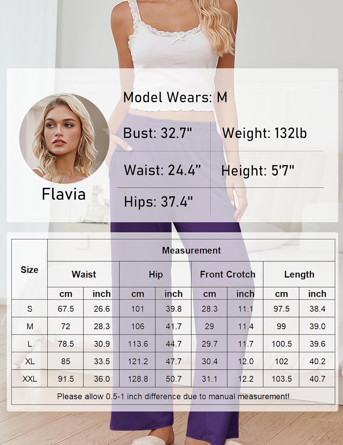 Teddy Pajama Pants Soft Comfy Pj Pants