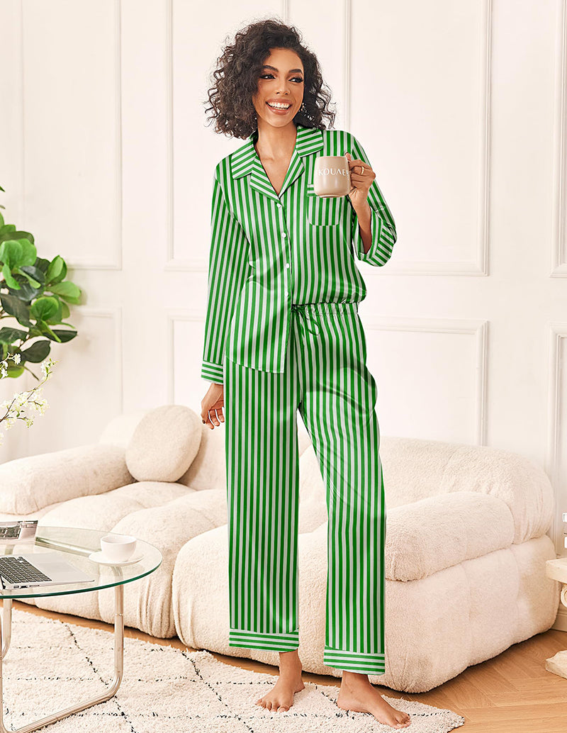 Comfy Silk Satin Pajama Set (US Only)