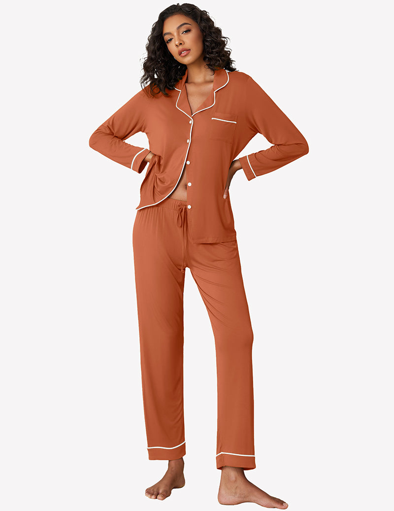 Ekouaer Donna Pigiama Set 2 Pezzi Lounge Pj Set Italia Ekouaer Donna Pigiama Set 2 Pezzi Lounge Pj Set Italia