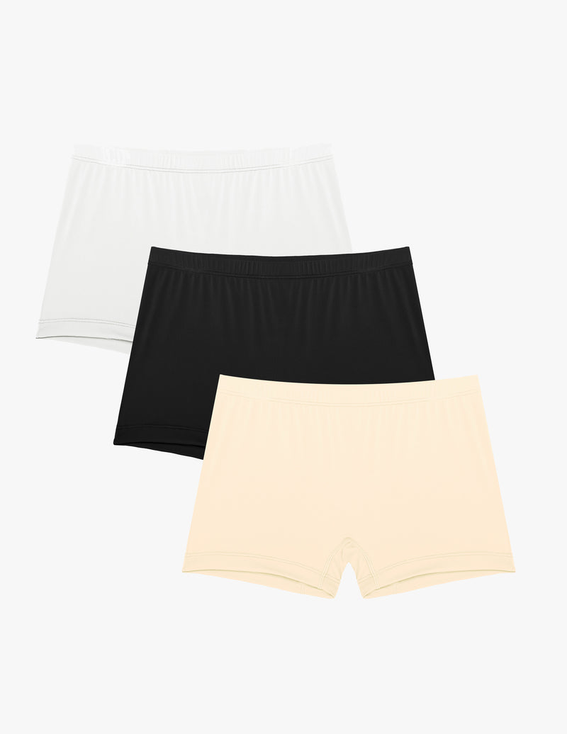 Ekouaer Seamless Boyshort Underwear Set (US Only)