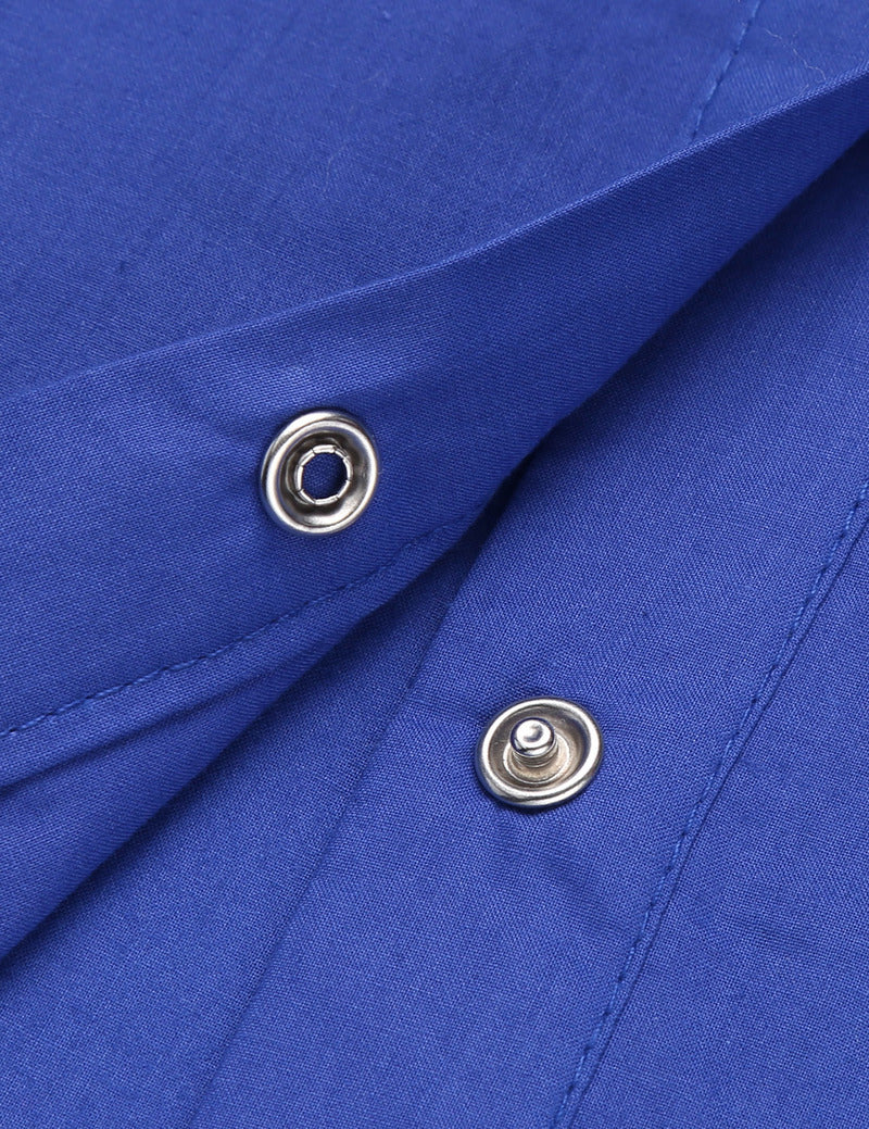 Snap Front Dusters Cotton Housecoat Nightgown