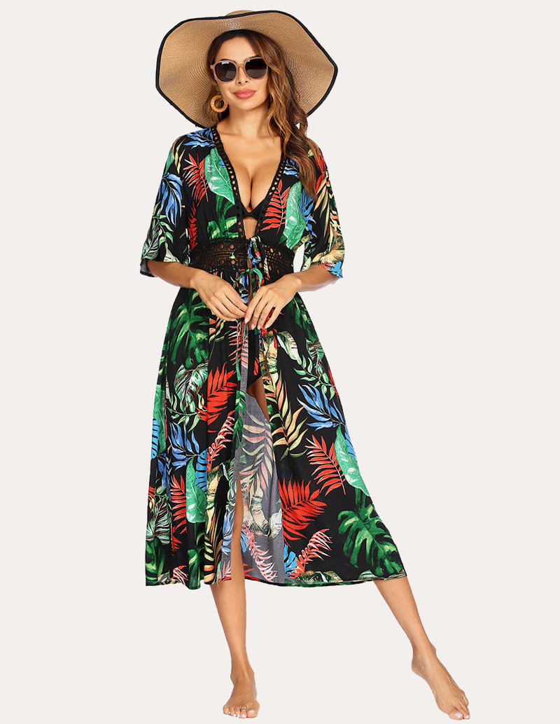 Long Flowy Swimwear Cover Ups (US Only)