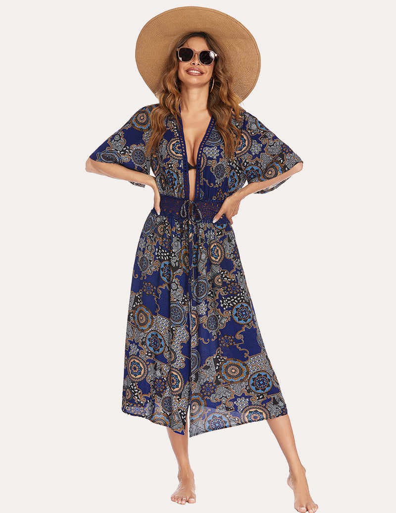 Long Flowy Swimwear Cover Ups (US Only)