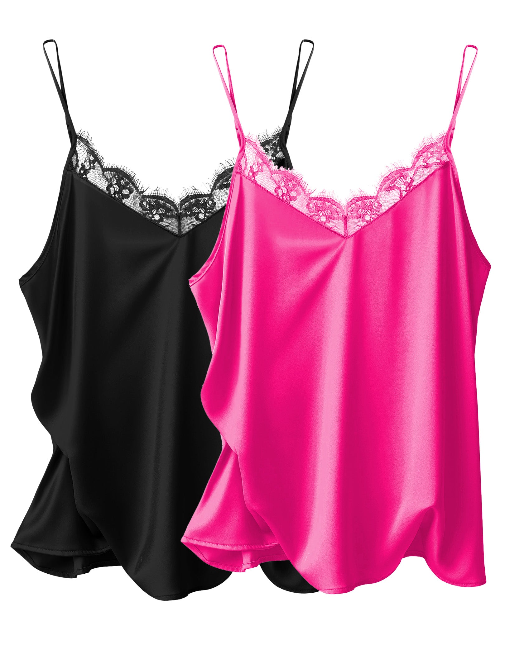 2-Pack Lace Spaghetti Strap Tank Top (US Only)