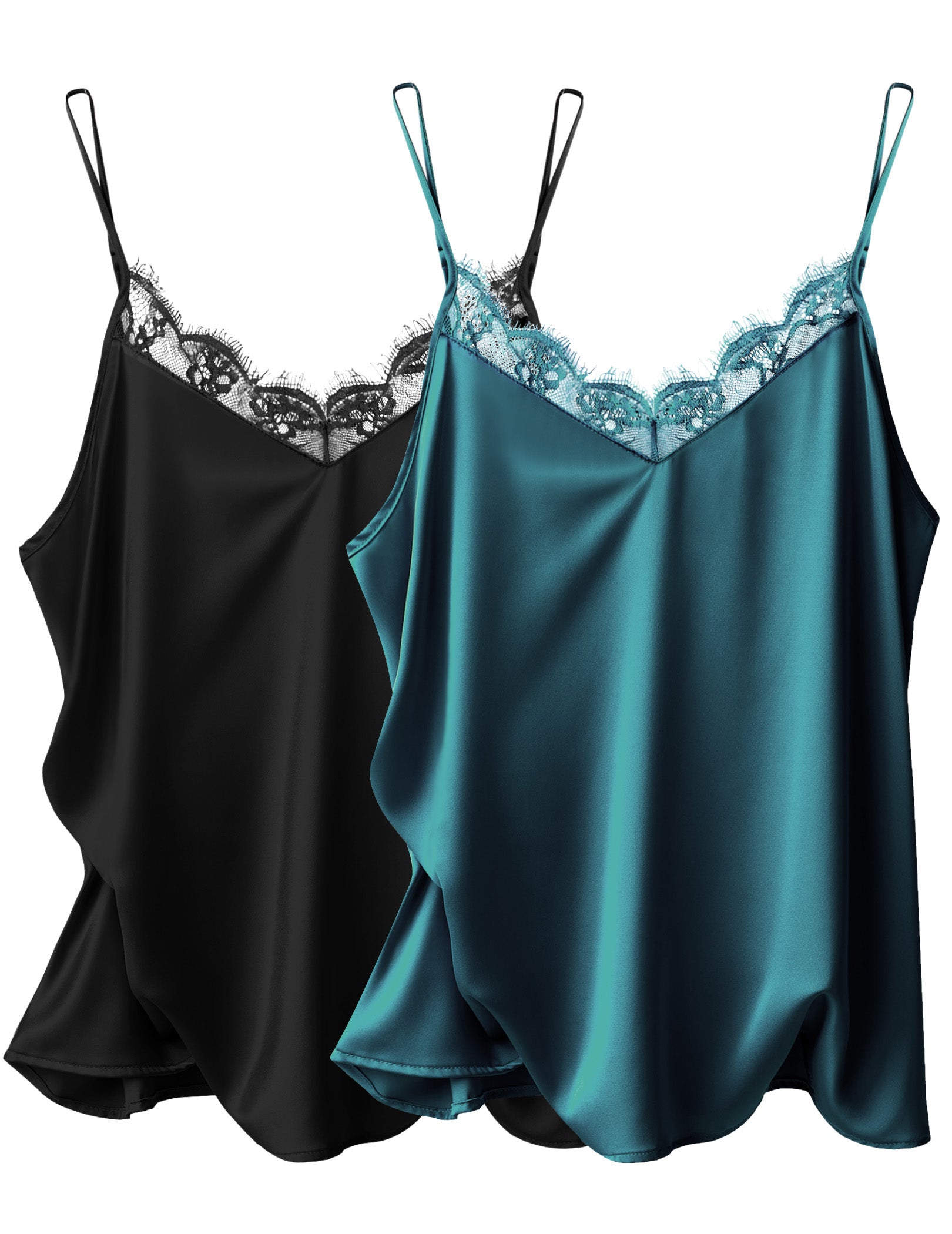 2-Pack Lace Spaghetti Strap Tank Top (US Only)