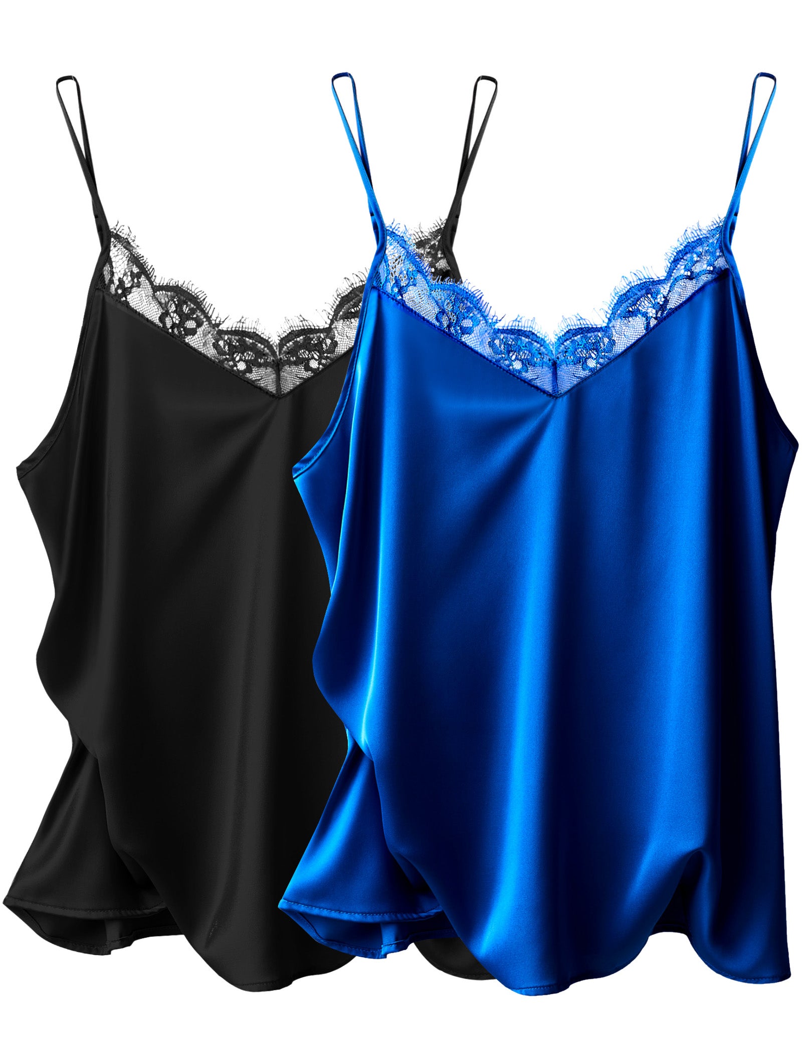 2-Pack Lace Spaghetti Strap Tank Top