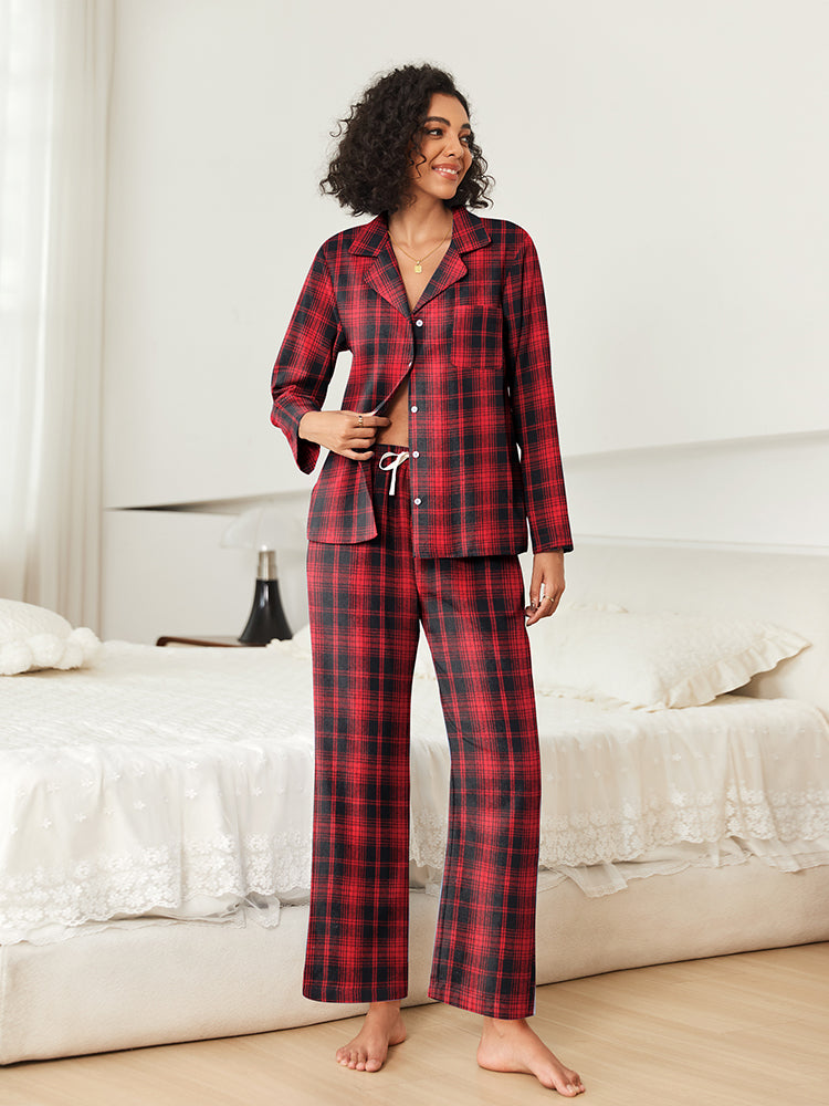 Classic Plaid Sleepwear Set (US Only)