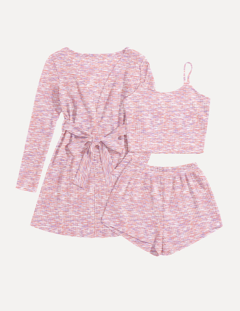 TEDDY Soft Waffle 3 piece Pajama Sets (US Only)