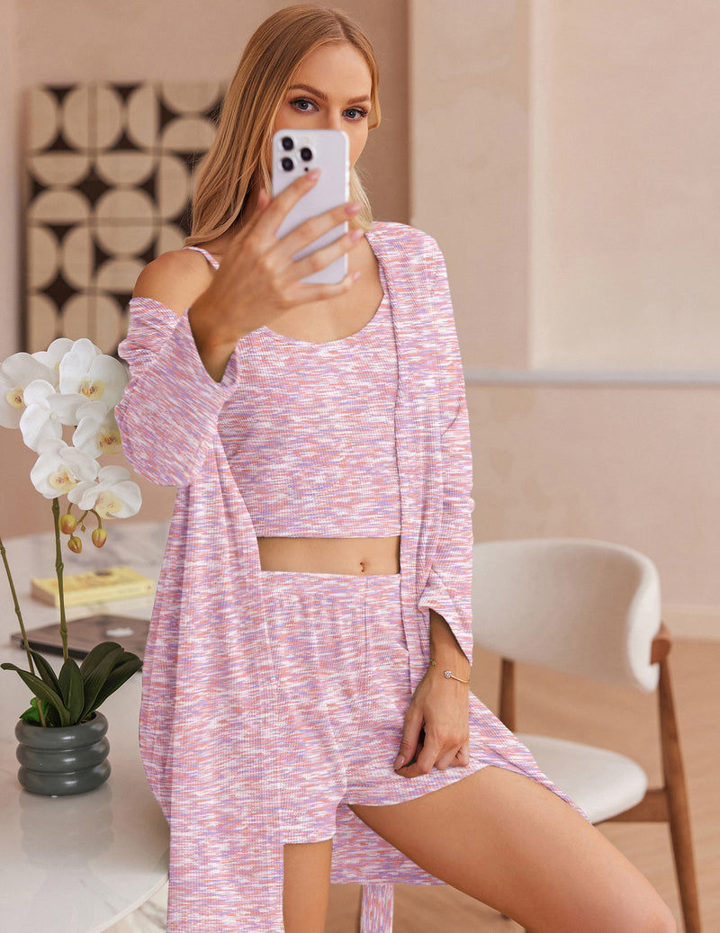 TEDDY Soft Waffle 3 piece Pajama Sets (US Only)