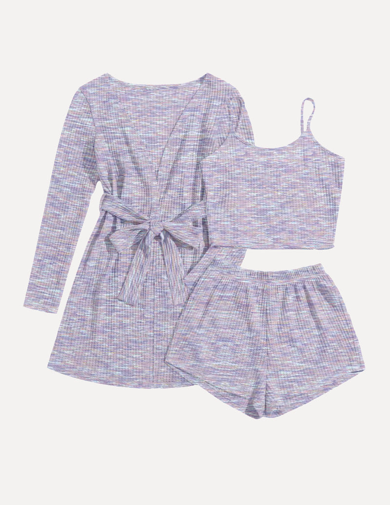 TEDDY Soft Waffle 3 piece Pajama Sets (US Only)