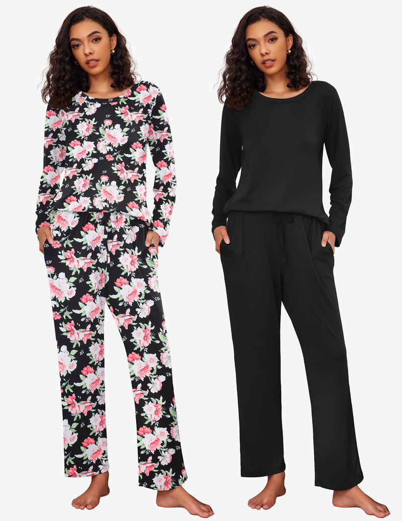 Premium Soft 2 Pack Long Sleeve Pajama Set (US Only)