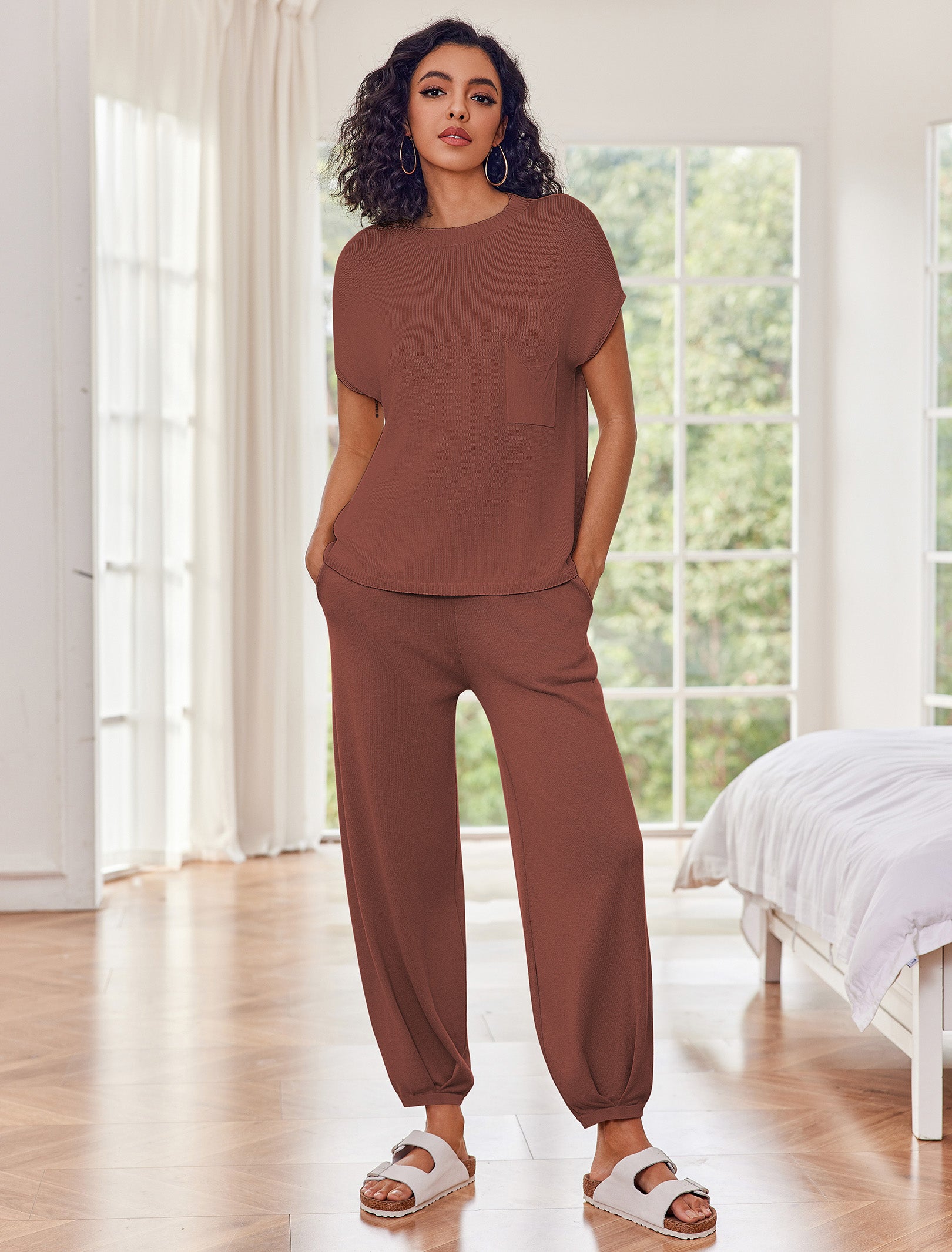 Versatile Knit 2-Piece Lounge Set (US Only)