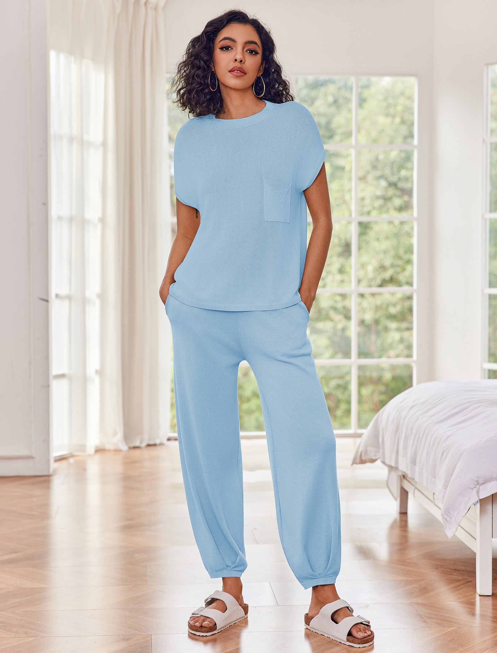 Versatile Knit 2-Piece Lounge Set (US Only)