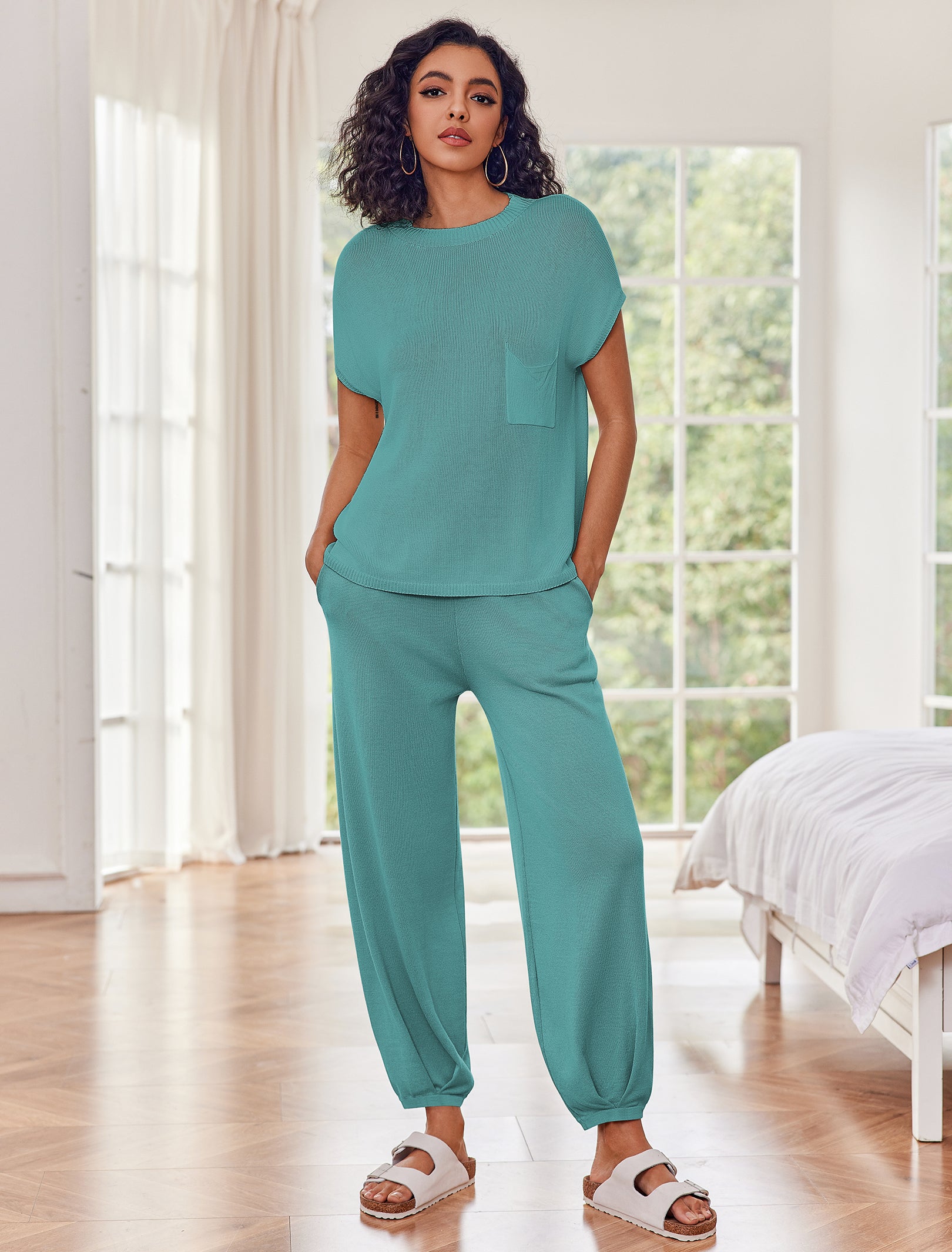 Versatile Knit 2-Piece Lounge Set (US Only)