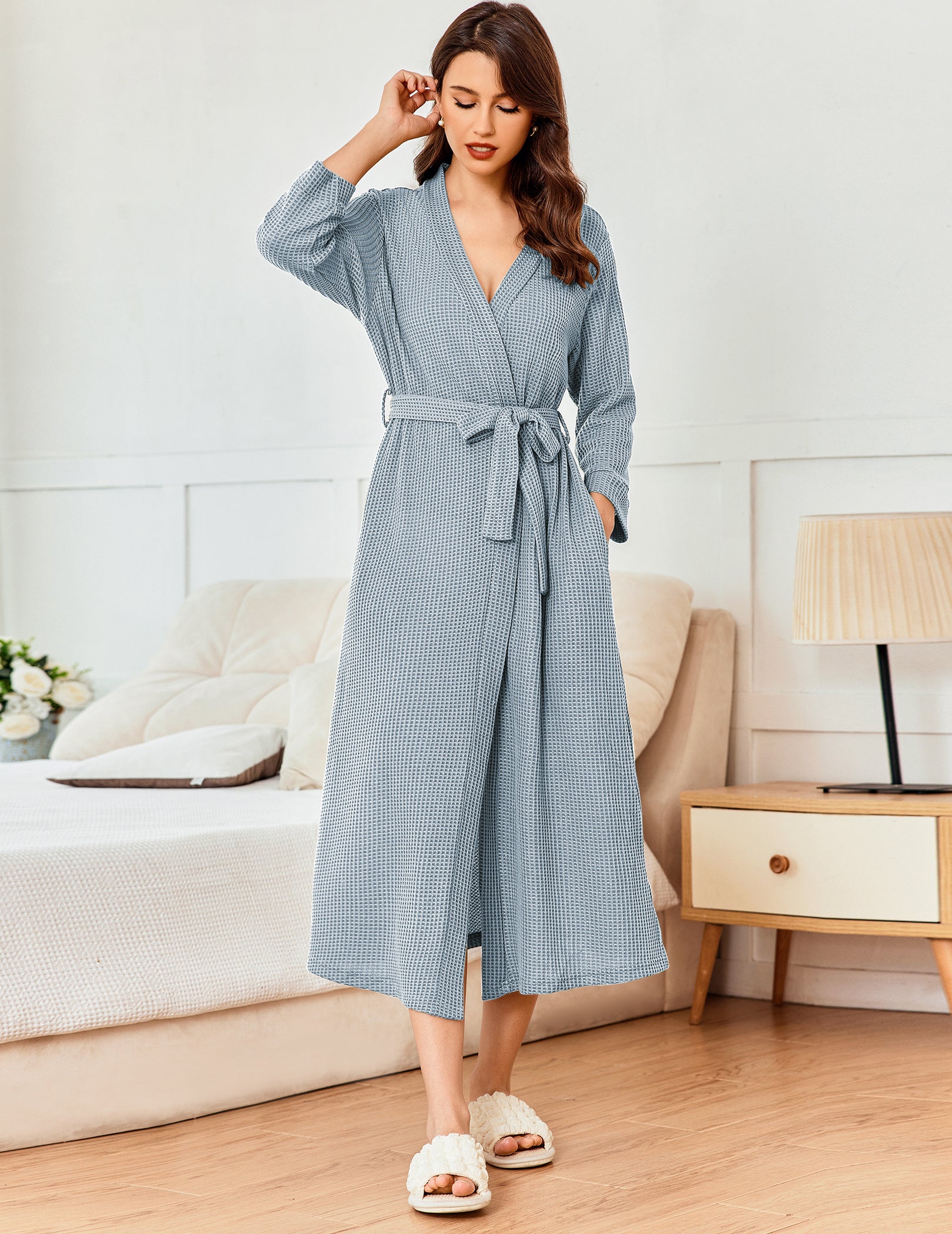 Soft Waffle Kimono Robes (US Only)