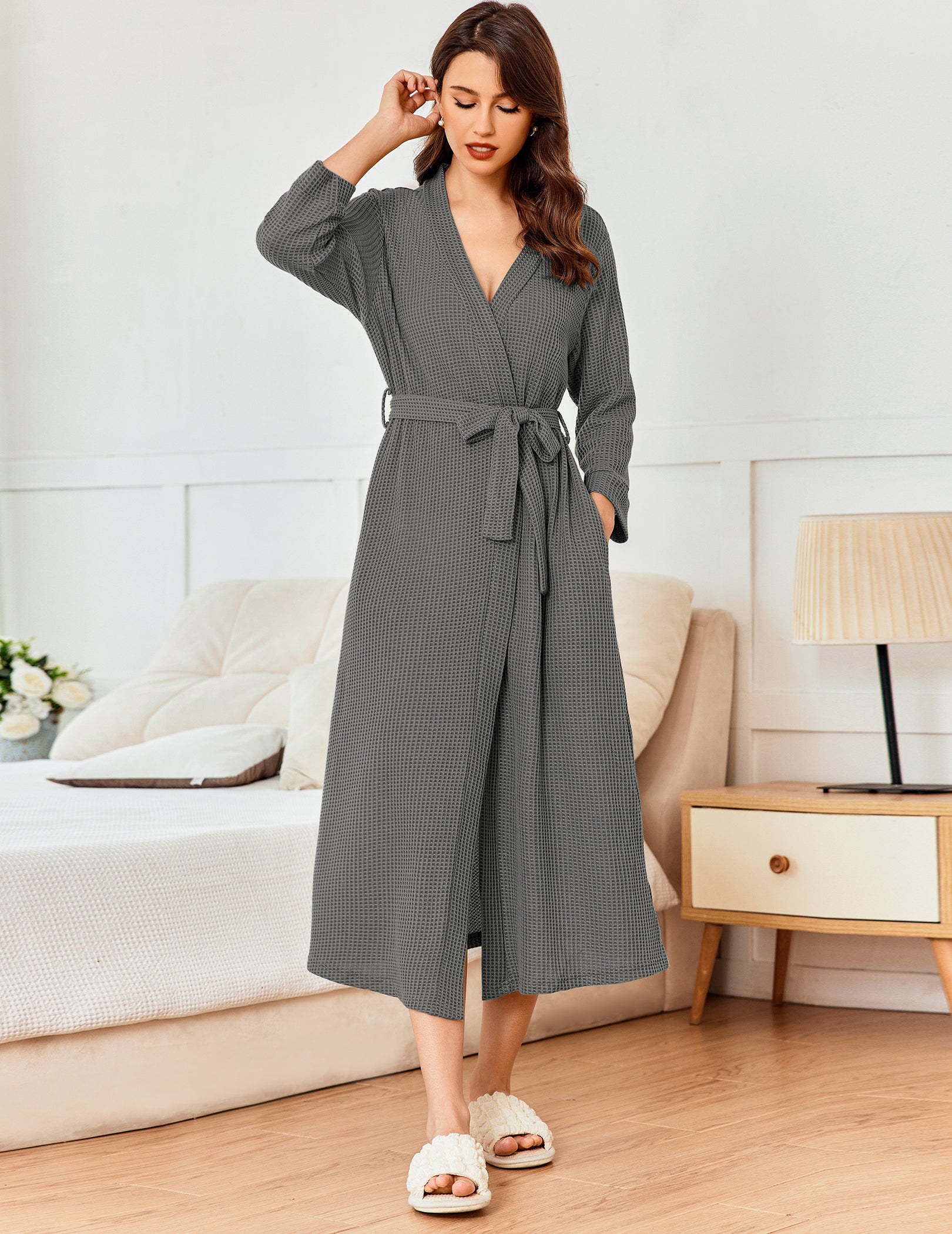 Soft Waffle Kimono Robes (US Only)