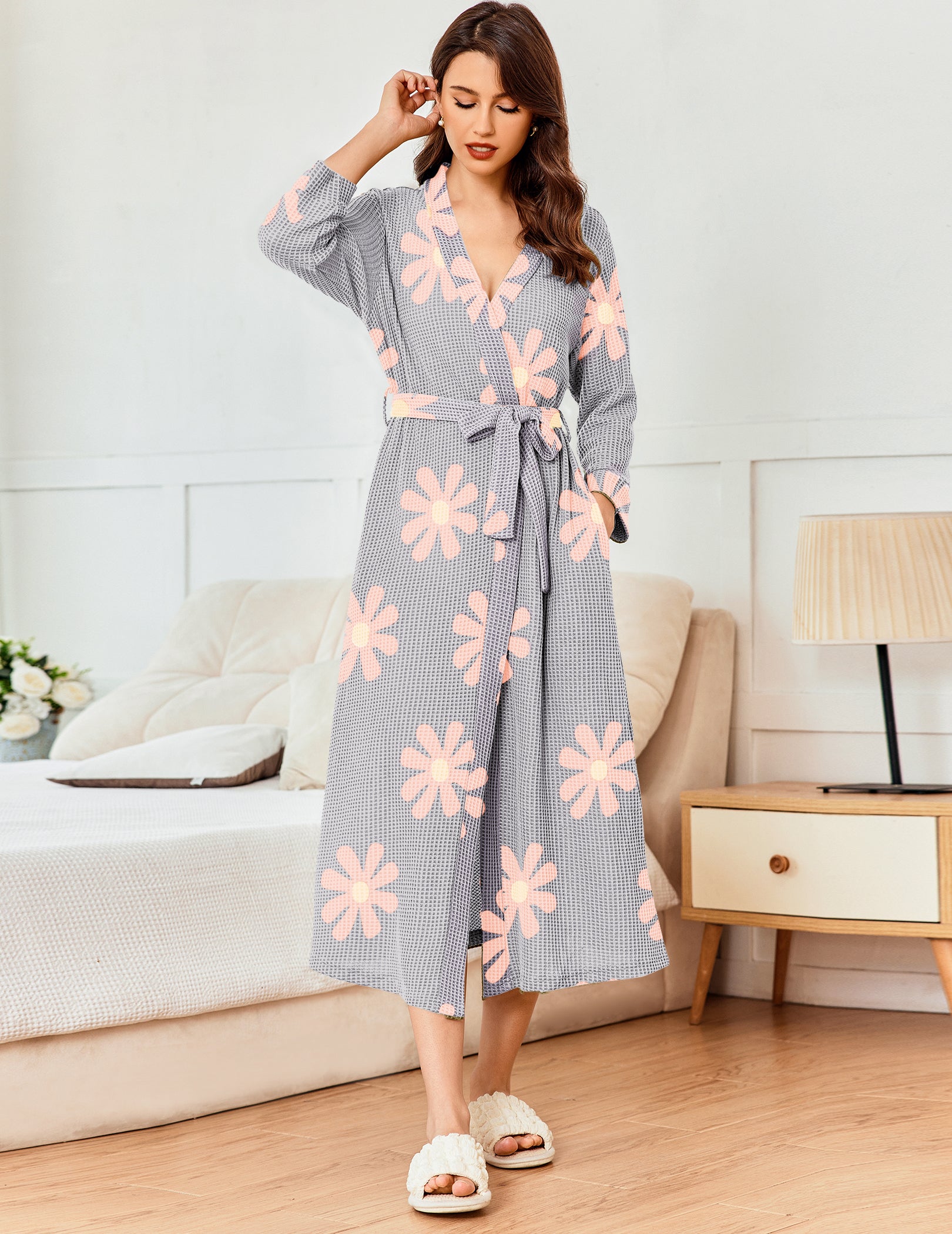 Soft Waffle Kimono Robes (US Only)