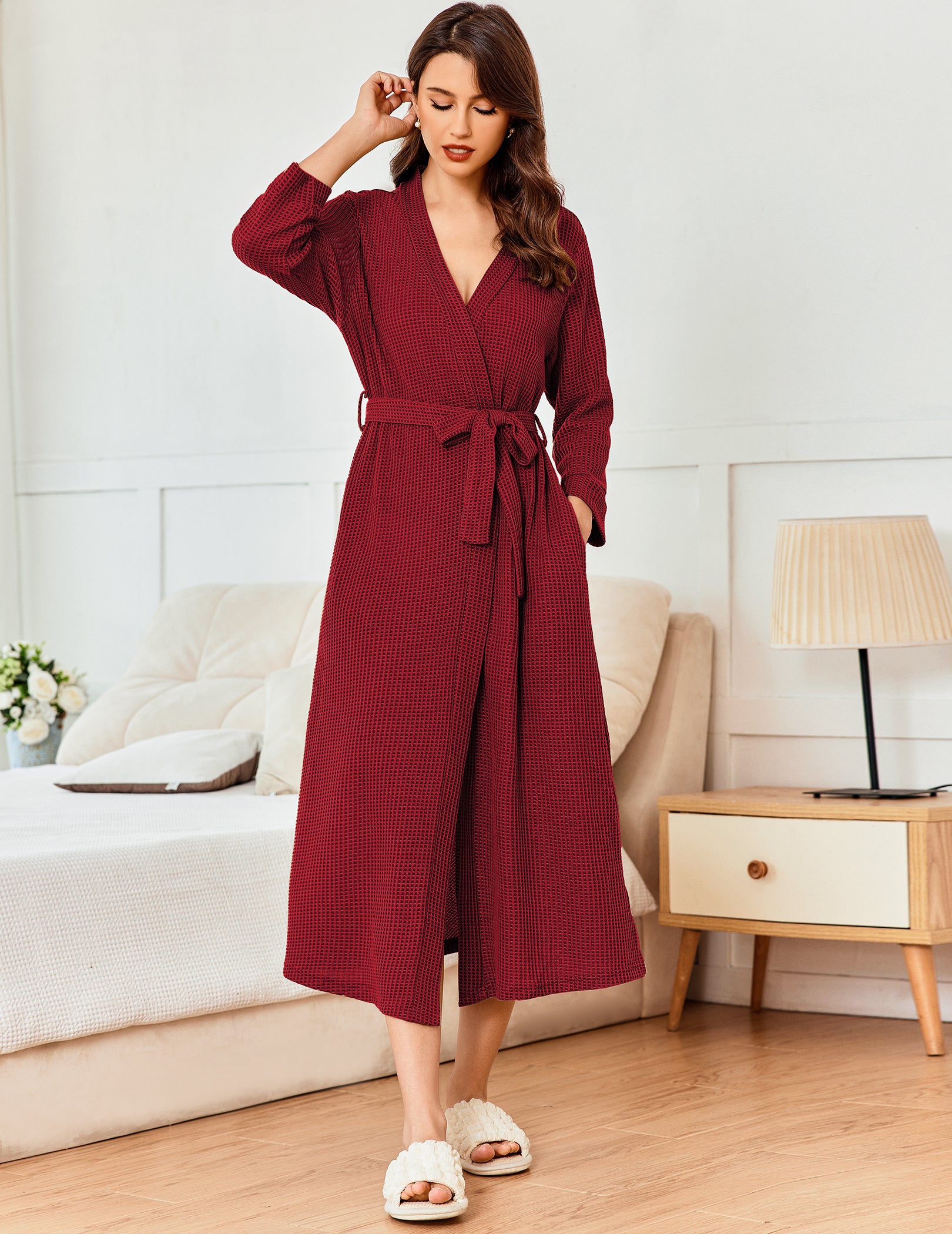 Soft Waffle Kimono Robes (US Only)