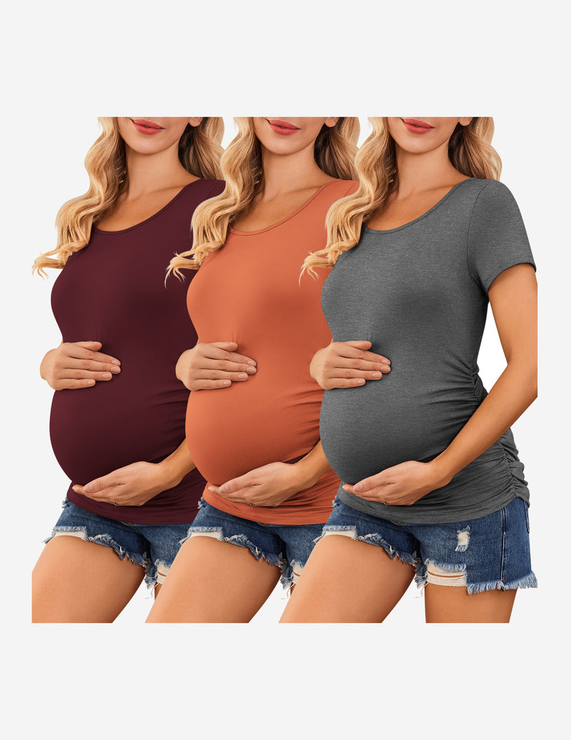 Casual 3 Packs Maternity T-Shirts (US Only)