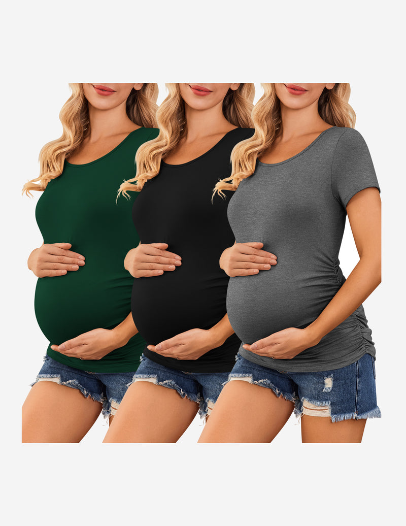 Casual 3 Packs Maternity T-Shirts (US Only)