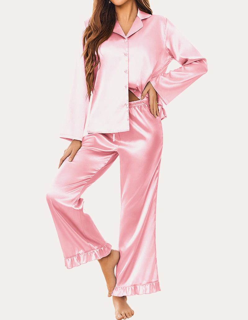 Luxe Silk Satin Pajama Sets (US Only)