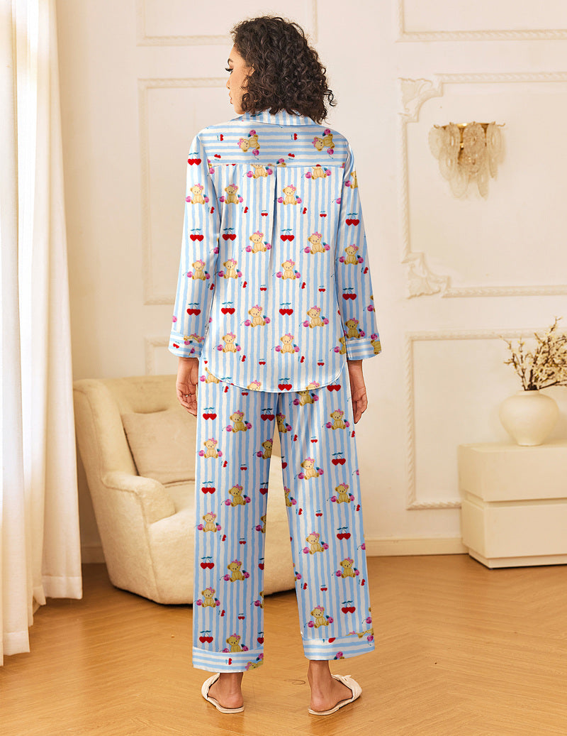 Comfy Silk Satin Pajama Set (US Only)