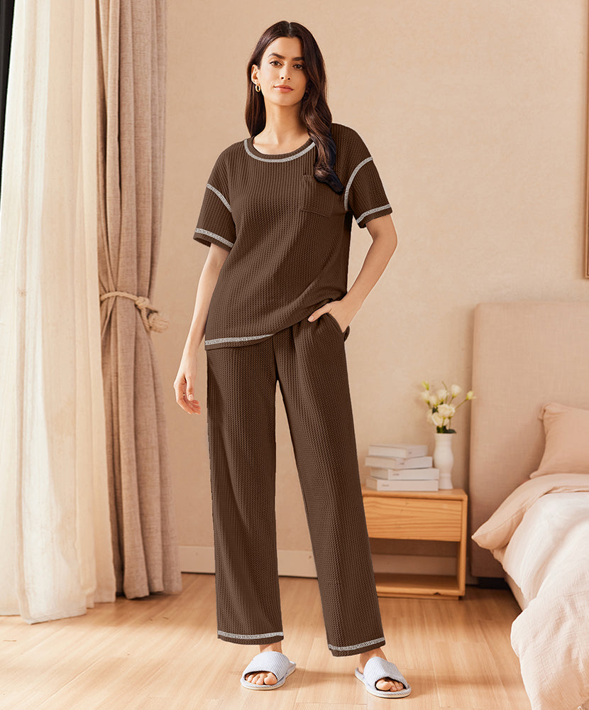 Cozy Waffle Loungewear Set (US Only)