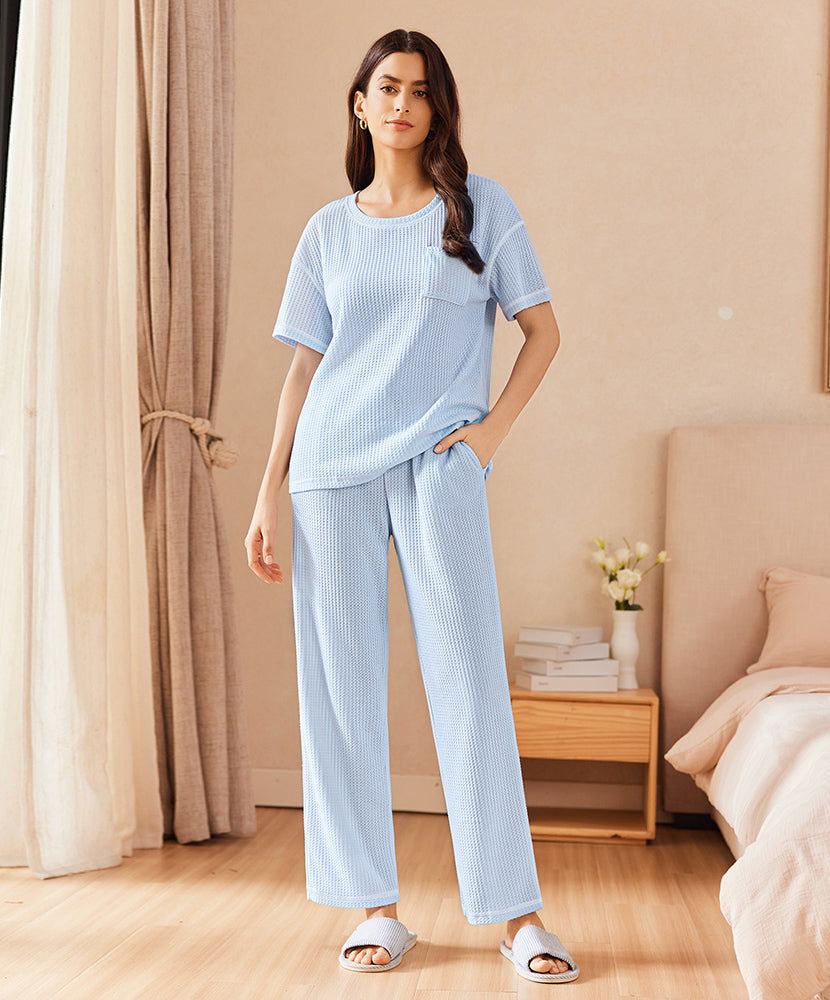 Cozy Waffle Loungewear Set (US Only)