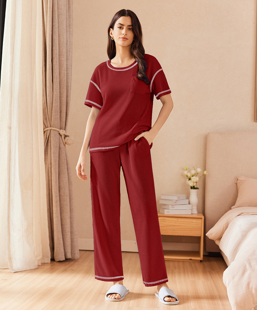 Cozy Waffle Loungewear Set (US Only)