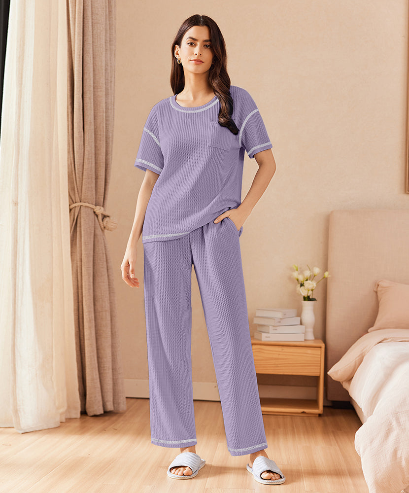 Cozy Waffle Loungewear Set (US Only)