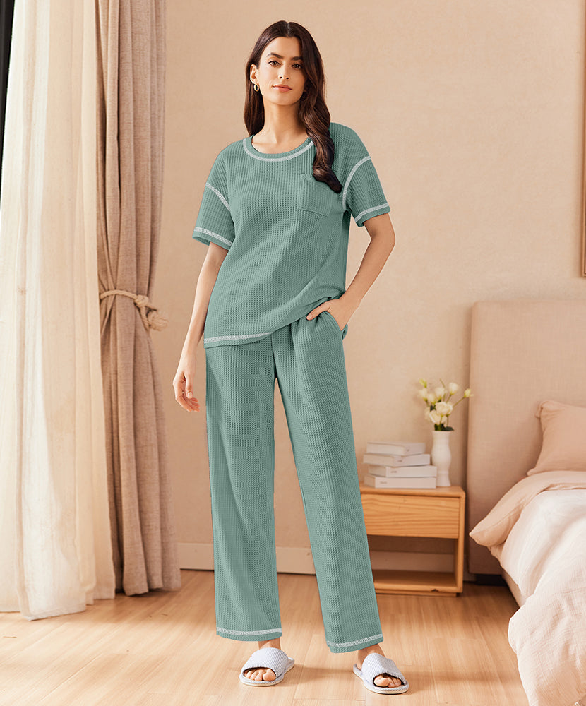 Cozy Waffle Loungewear Set (US Only)