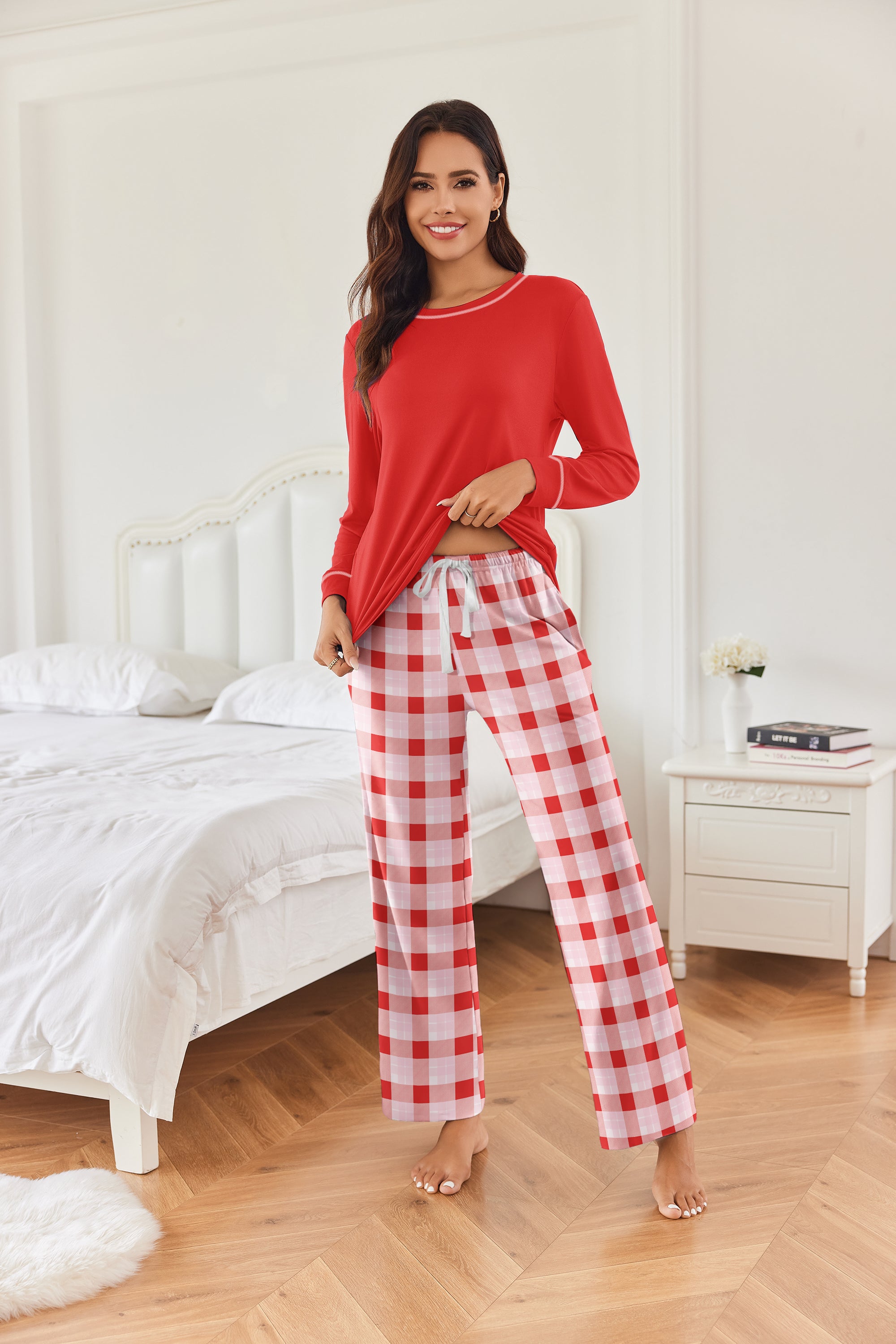 Classic Soft Plaid Pajama Set (US Only)